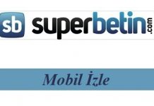 Süperbetin Mobil İzle