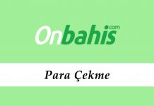 Onbahis Para Çekme
