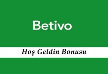 Betivo Hoş Geldin Bonusu