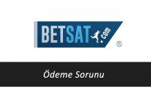 Betsat Ödeme Sorunu
