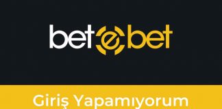 Betebet Giriş Yapamıyorum